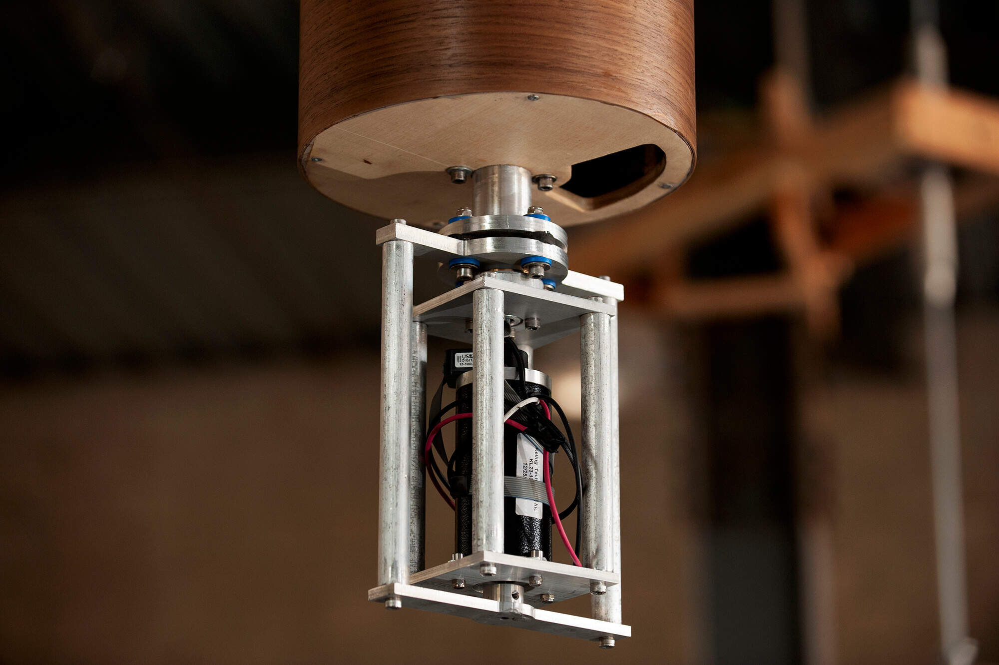 Bjork Biophilia Gravity Harps, a robotic instrument.